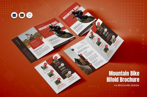 Mountain Bike Bifold Brochure