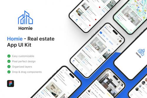 Homie - Real estate App UI Kit