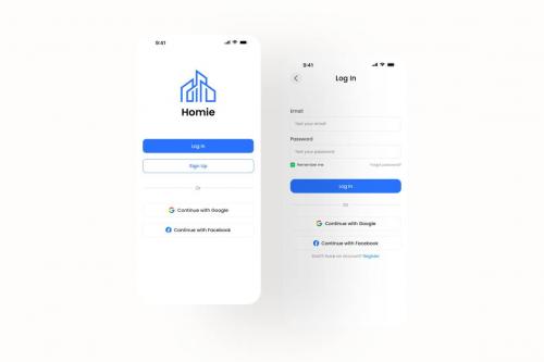 Homie - Real estate App UI Kit