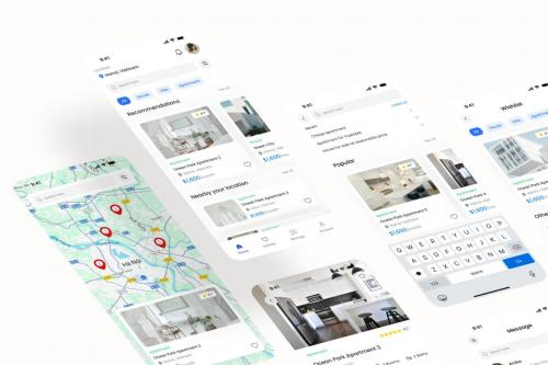 Homie - Real estate App UI Kit