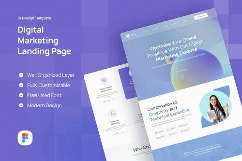 Zillow Digital Marketing Landing Page Template