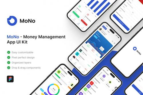 MoNo - Money Management App UI Kit