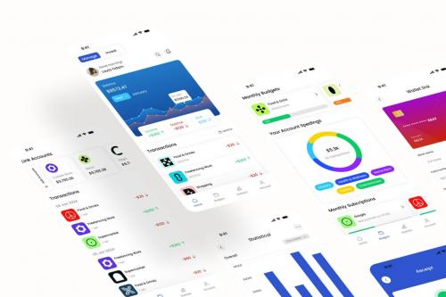 MoNo - Money Management App UI Kit