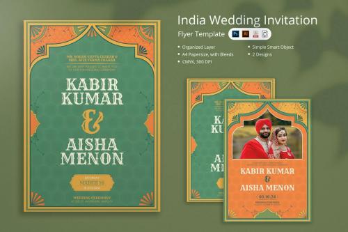 Rajib - Indian Wedding Invitation Flyer