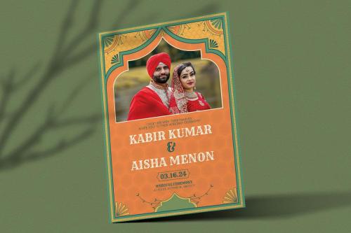 Rajib - Indian Wedding Invitation Flyer