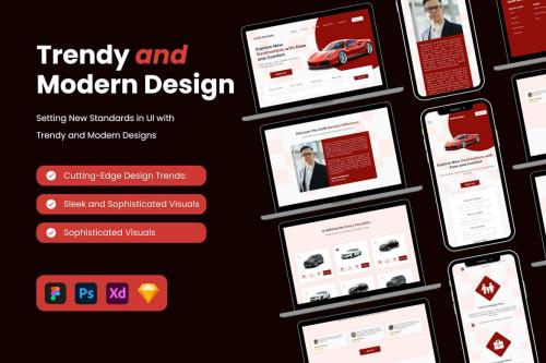 Swift Rentals - Car Rental Landing Page