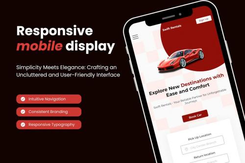 Swift Rentals - Car Rental Landing Page