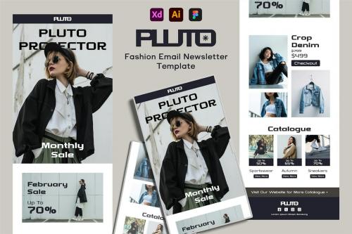 Pluto Fashion Email Newsletter Template