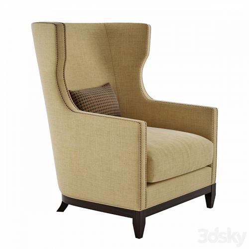 Century Furniture Armchair in fabric