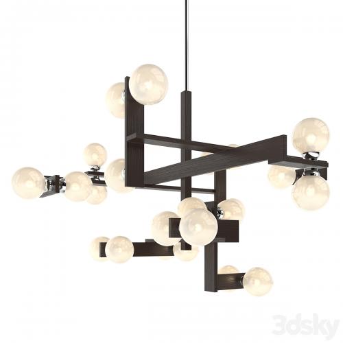 Troy Lighting Network 24 Lights Entry Chandelier