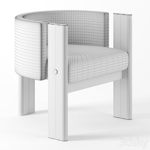 Malta dining chair by Egg Designs