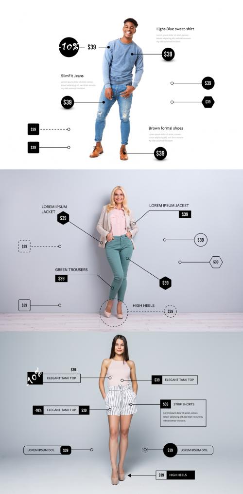 Call Out Infographic Element Layouts - 370778960