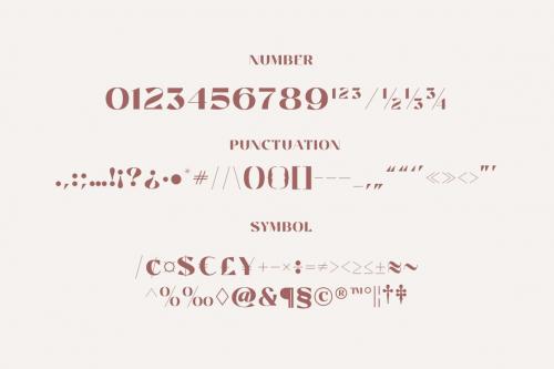 Nalisa Font - Beauty Display font