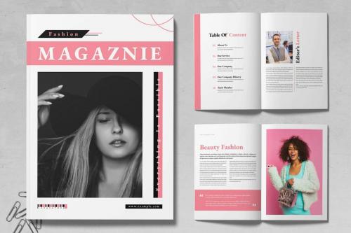 Fashion Magazine Design Template