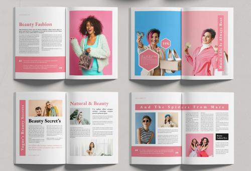 Fashion Magazine Design Template