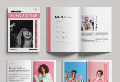 Fashion Magazine Design Template