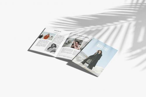 Portrait Magazine Mockup