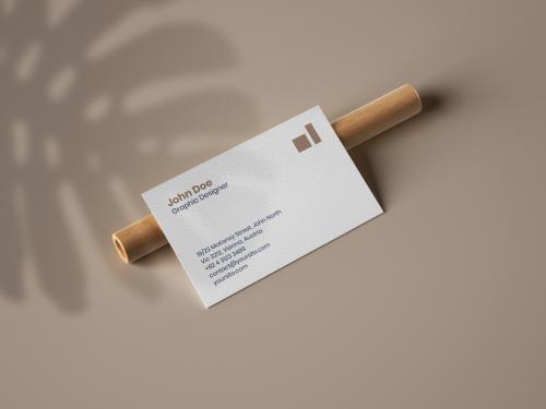 Premium Business Card Mockup - 370835943