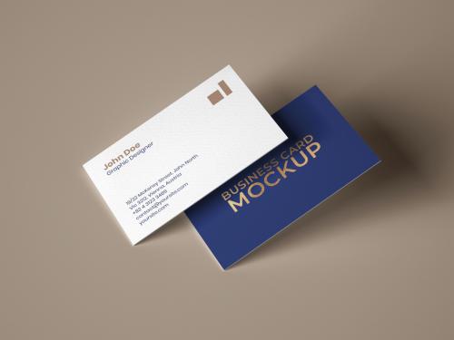 Premium Business Card Mockup - 370836017