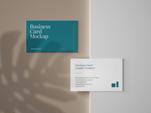 Premium Business Card Mockup - 370836520