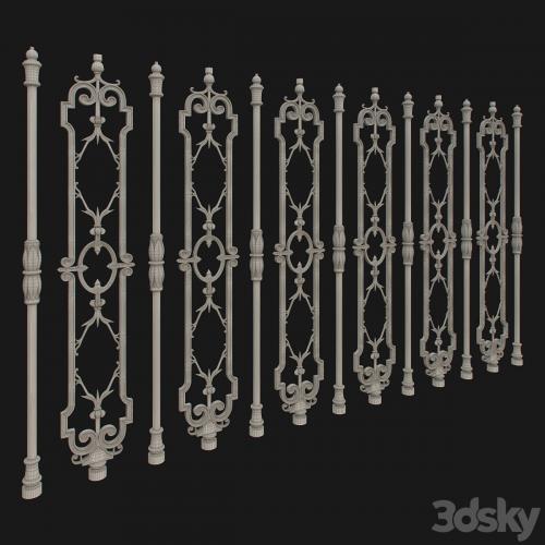 Forged balusters