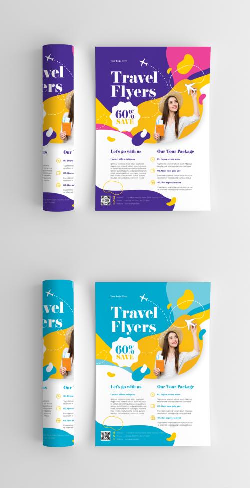 Travel Flyer Layout - 371292369