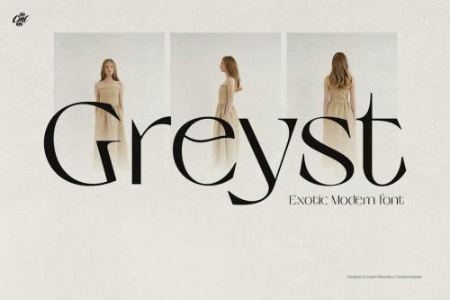 Greyst - Elegant Ligature font