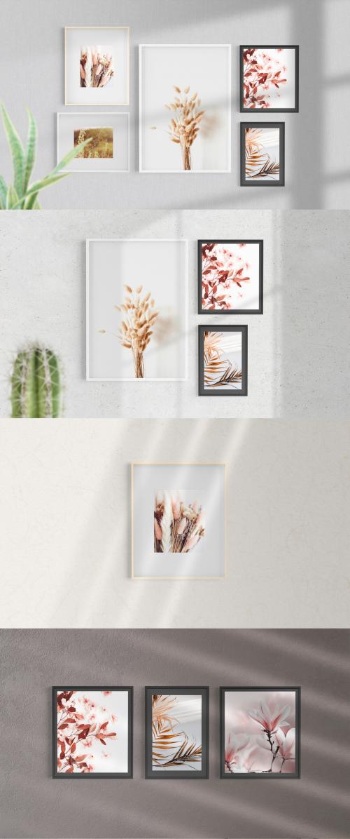 Frames on a Wall Scene Creator - 371481919