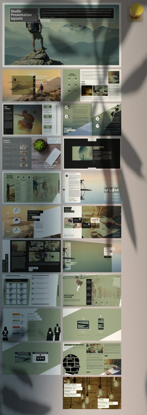 Clean Portfolio Presentation Layout - 371495756