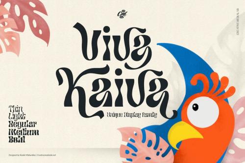 Viva Kaiva - Psychedelic Font