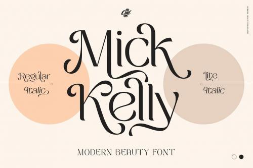 Mick Kelly - Beauty Modern Font