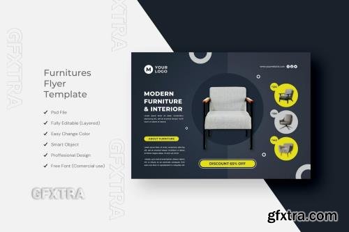 Furniture Flyer Template Design EE3H4PD