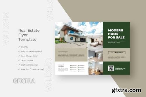 Real Estate Flyer Template Design J7SK7GF