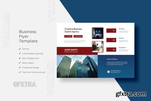 Business Flyer Template Design 9GM3XMK