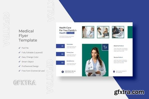 Medical Flyer Template Design YJ434P9