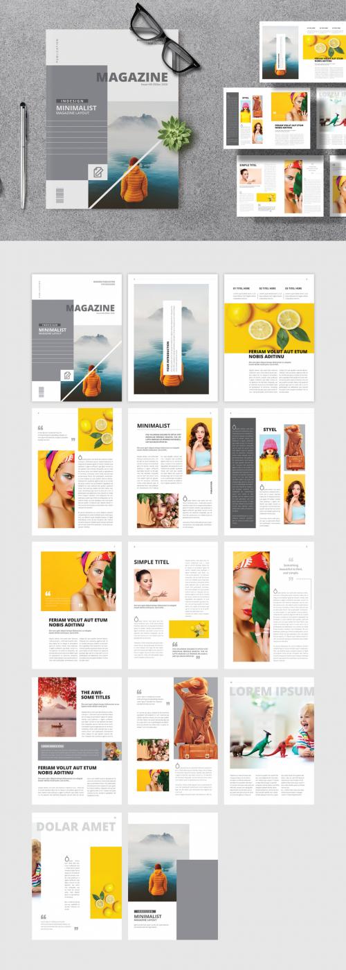 Lifestyle Magazine Layout - 372272519