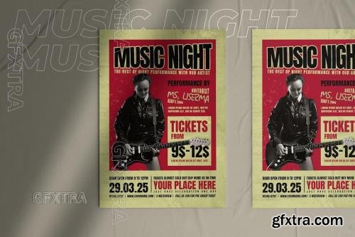 Night Music Poster ADY9N2L