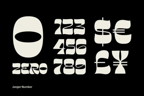 Janger - Display Font