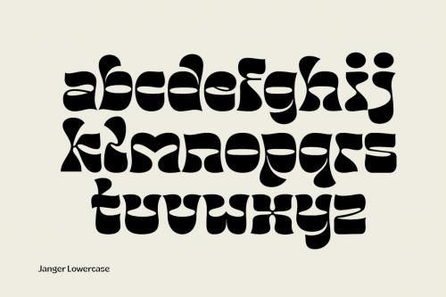 Janger - Display Font