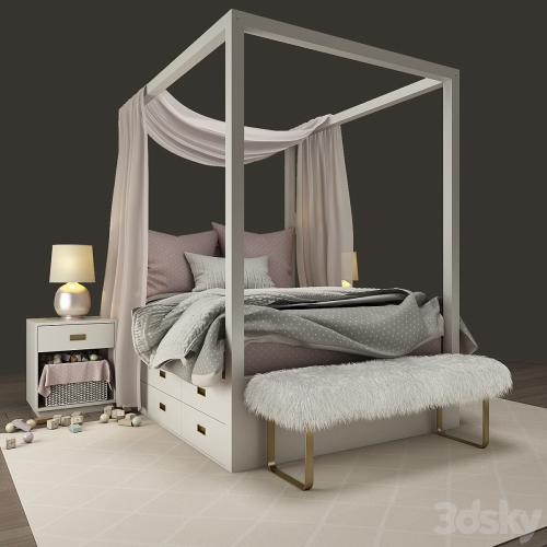 BED Restoration Hardware AVALON