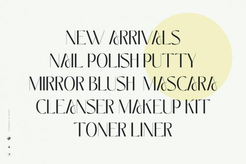 Missy Voya - Modern Font family