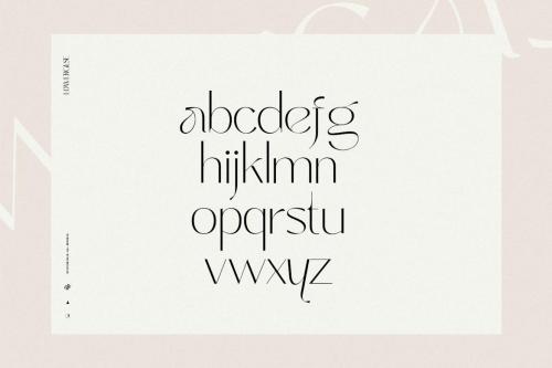 Missy Voya - Modern Font family