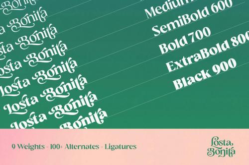 Losta Bonita - Modern Serif Family