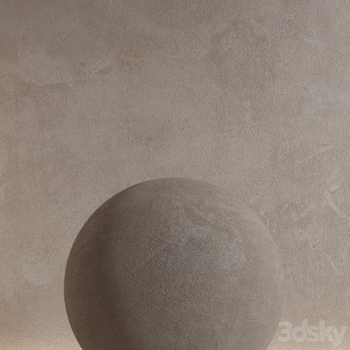 Decorative plaster. Seamless decorative plaster material