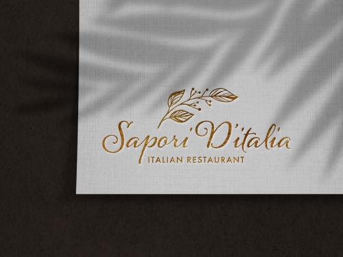 
Luxury Debossed Logo Mockup on Linen Paper - 372781001