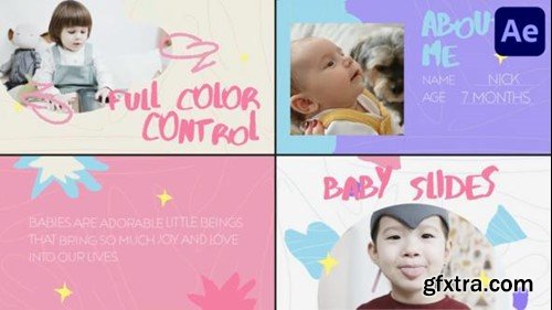 Videohive Baby Slides for After Effects 50328220