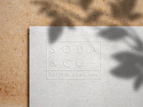 
Embossed Logo Mockup on Kraft Paper - 372781818