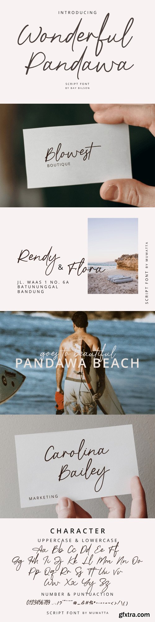 Wonderful Pandawa Script Font