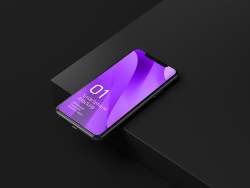 Smartphone Mockup for App and Mobile Web Design - 373279544