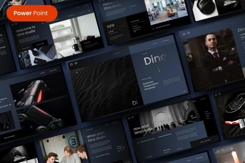 Dina – Business PowerPoint Template